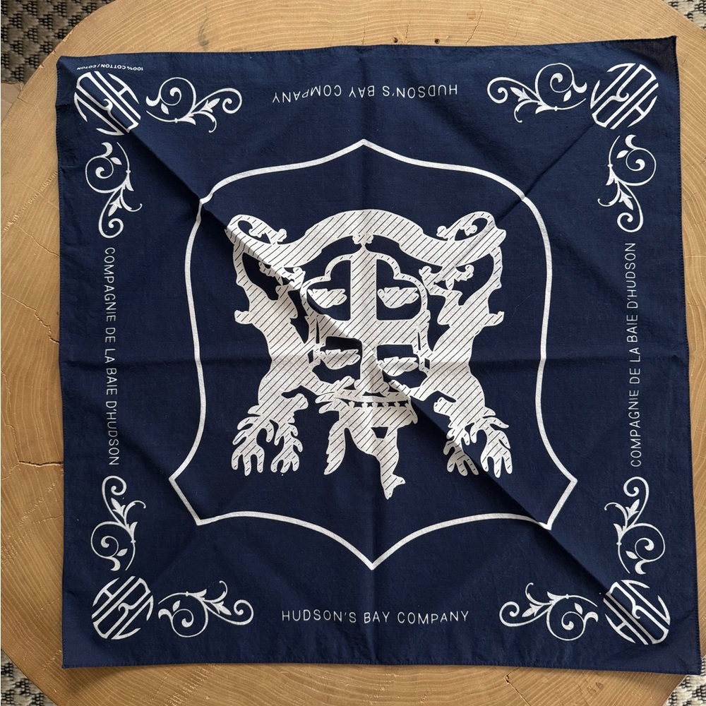 Hudson's Bay Company Blue Cotton Bandana